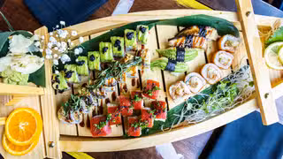 Une photo du restaurant Blue Sushi Sake Grill - McEwen Northside