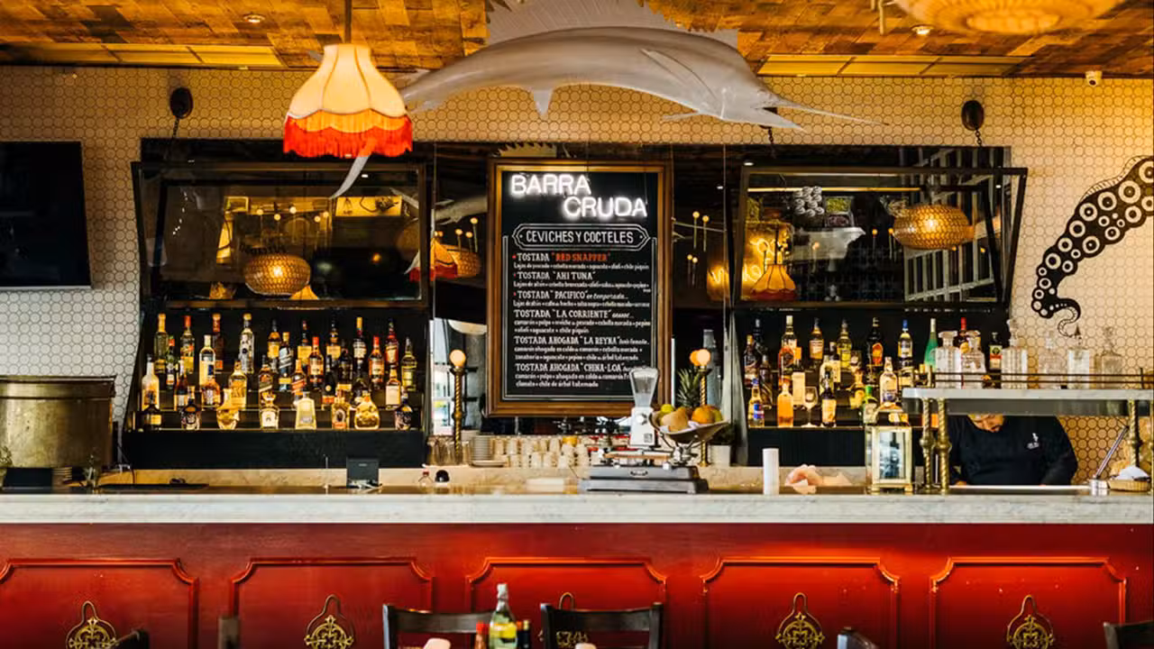 Interior - La Corriente Cevicheria Nais, San Pedro Garza García, NLE