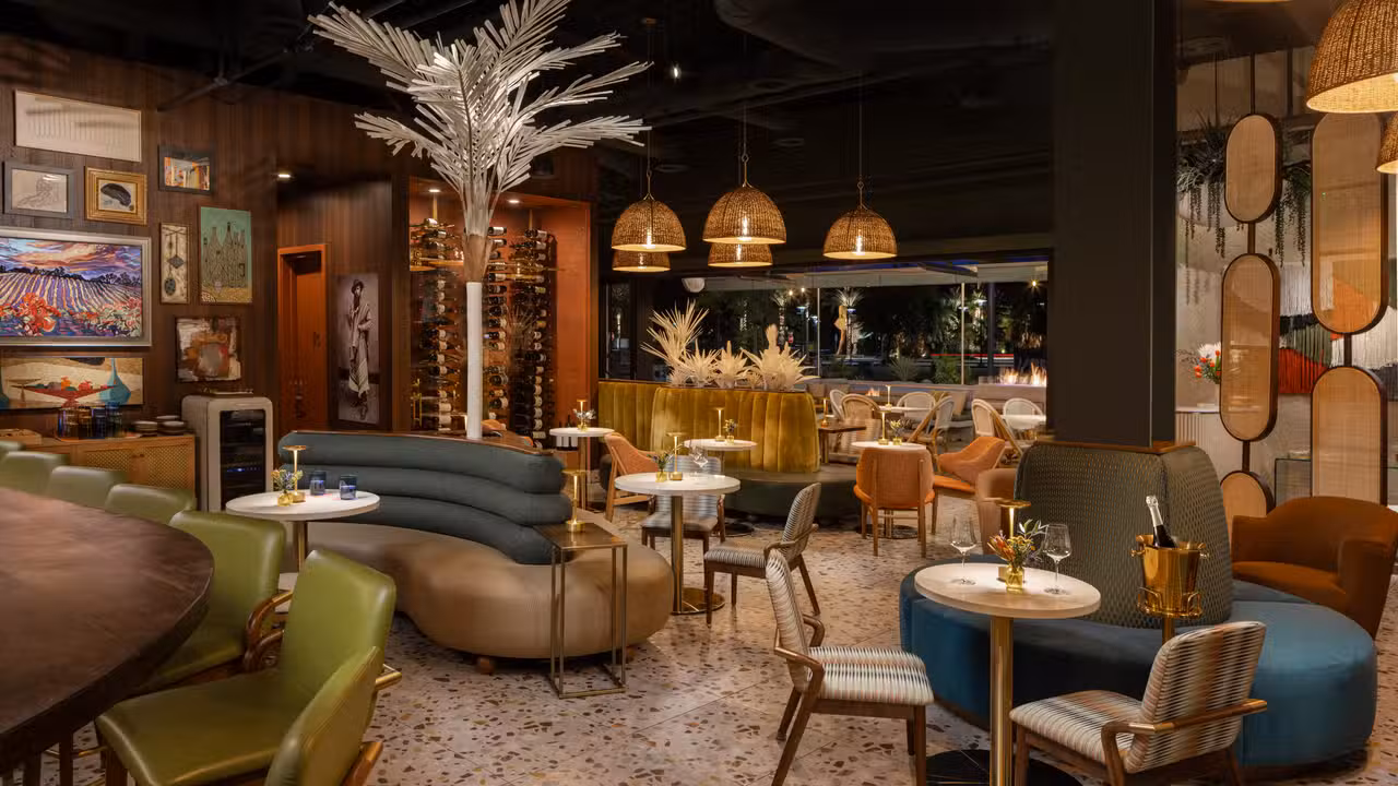 Lounge at Canopy Wine Lounge - Canopy, Palm Springs, CA