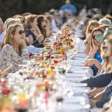 Wild Blue Long Table Series: Mountaintop Edition Photo