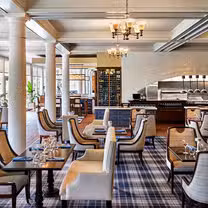 A photo of Jefferson's Restaurant at The Omni Homestead restaurant