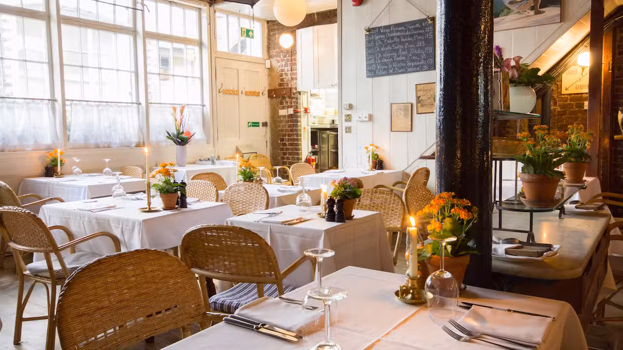 Le Cafe du Marche, London, 