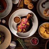 Cover image for Nom Nom Tacos & Tequila