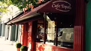 A photo of Cafe Topolis restaurant