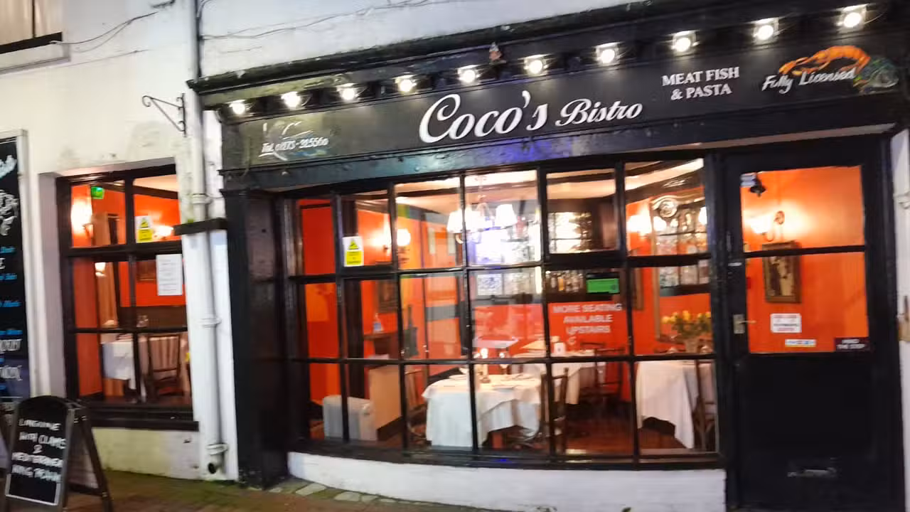 Exterior - Coco’s Bistro - Brighton UK, Brighton, East Sussex