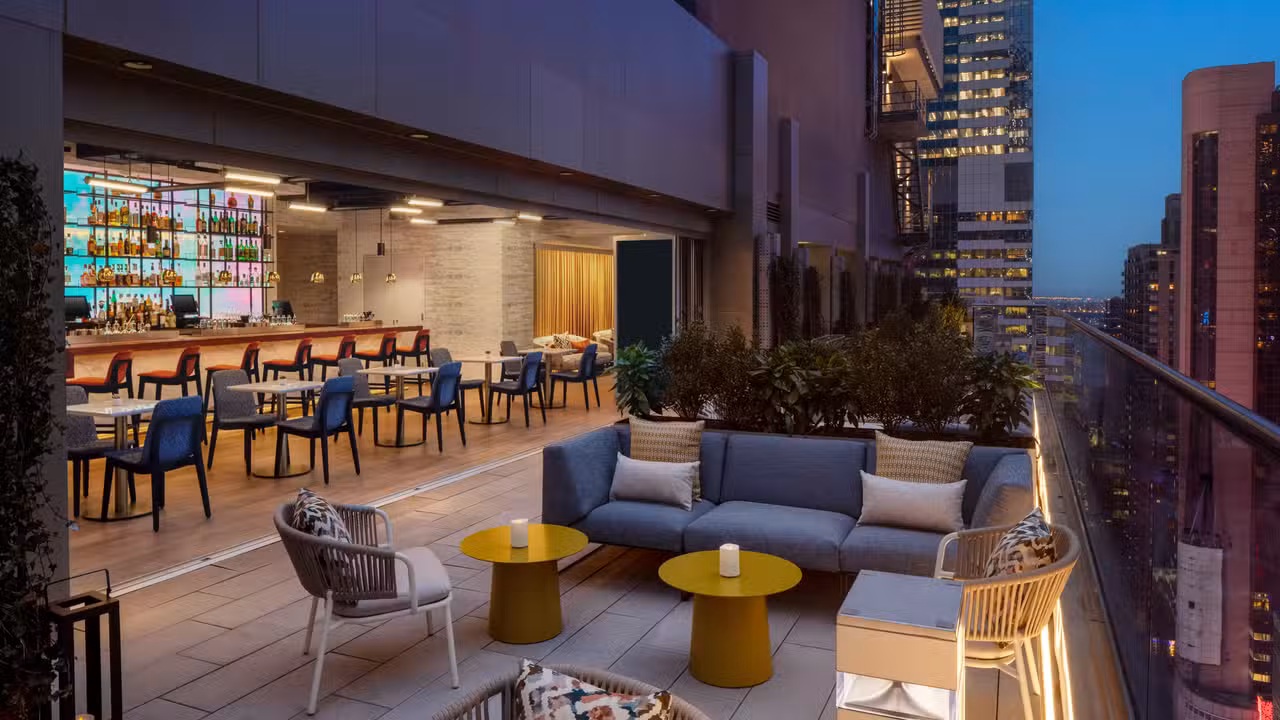 Main Terrace - Interlude Rooftop Lounge, New York, NY
