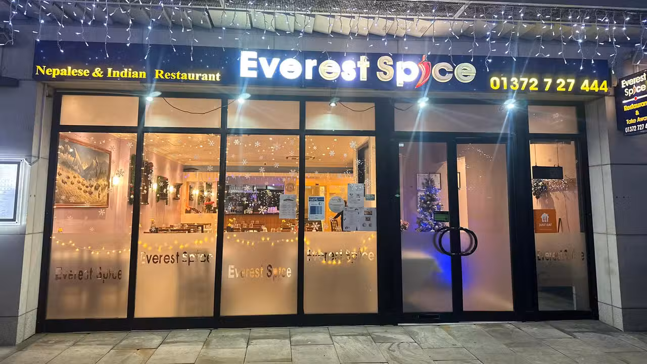 Exterior - Everest Spice Nepalese And Indian Restaurant, Epsom, Surrey