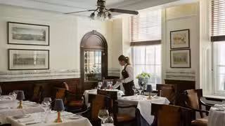 A photo of Blue Door Bistro restaurant