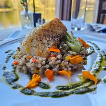 A photo of The Water's Edge Restaurant at Grange Valley restaurant