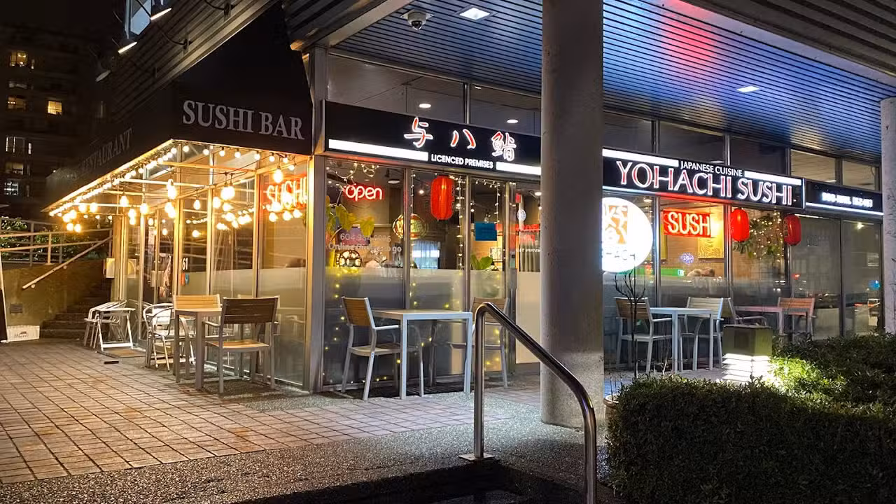 Exterior - Yohachi Sushi Japanese Restaurant, North Vancouver, BC