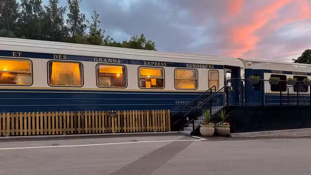 Een van The Wee Choo-Choo restaurant