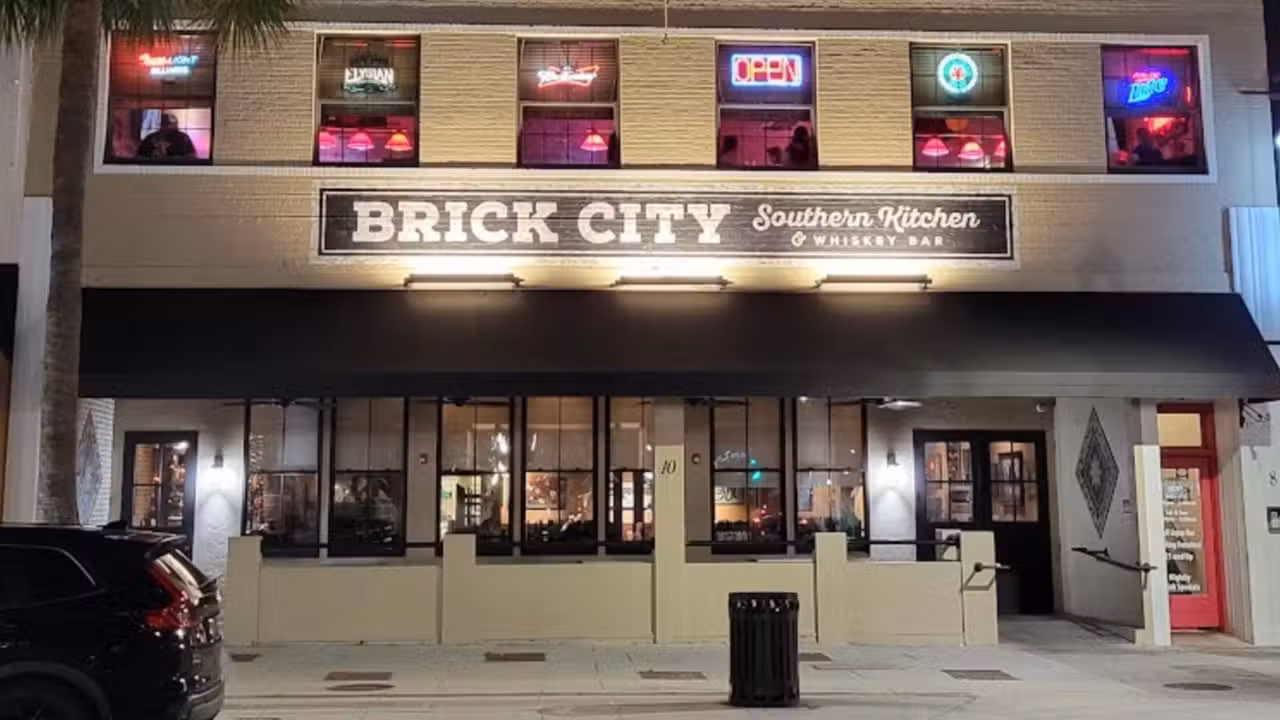 Authentic Southern BBQ in downtown Ocala - Brick City Southern Kitchen & Whiskey Bar, Ocala, FL