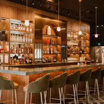 A photo of Bovine Burgers and Bar restaurant