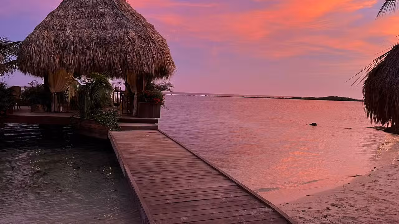 Exterior - The Old Man & The Sea Restaurant at the Aruba Ocean Villas, Savaneta, Aruba