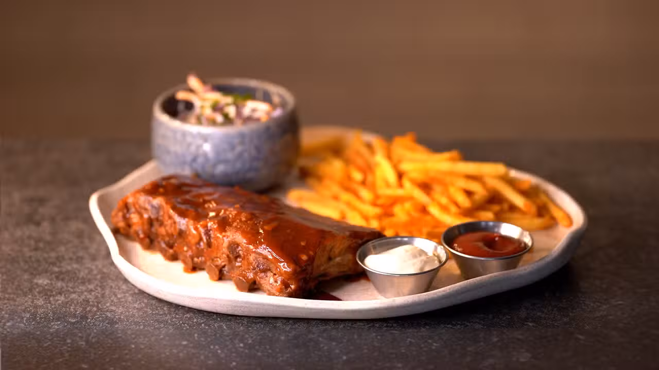 Smoked Baby Back Ribs - La Birreria Cumbayá Pichincha Quito