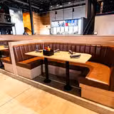 Front facing booths photo