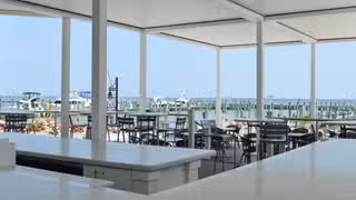 A photo of The Dock restaurant