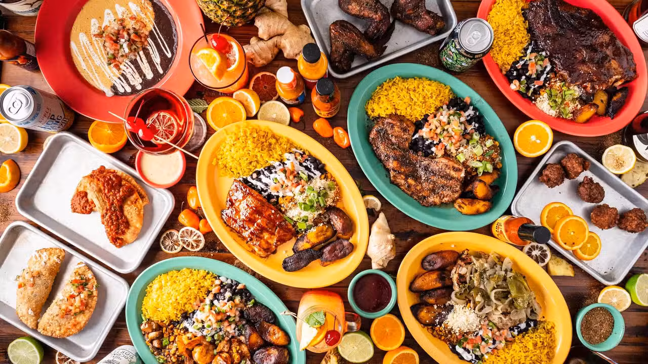 Caribbean-Cuban inspired dishes  - Wylie & Rum Island Bar and Grill GA Atlanta
