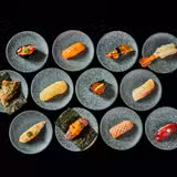 75-MIN, 12-COURSE SIGNATURE OMAKASE $70 per person Photo