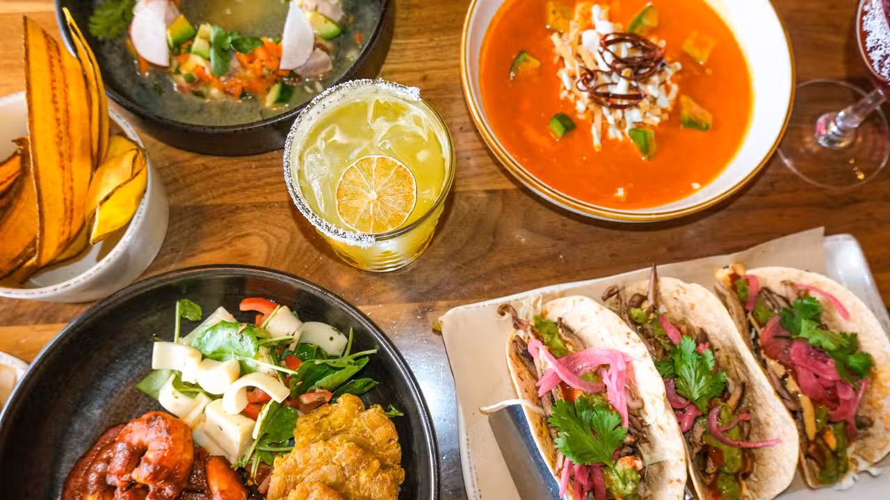 Delicious spread of various plates at Felix - My Neighbor Felix - Centennial, Englewood, CO