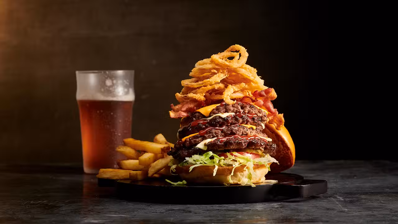 Colossal Burger  - Brick House Tavern + Tap - Sugar Land, Sugar Land, TX