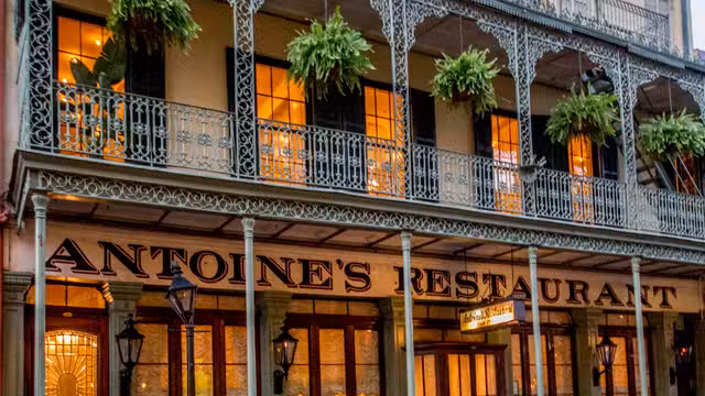 A photo of Antoine's restaurant