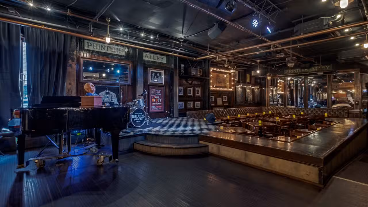 Interior - Skull's Rainbow Room, Nashville, TN
