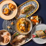 写真（7 Course Tasting Menu $65/pp）