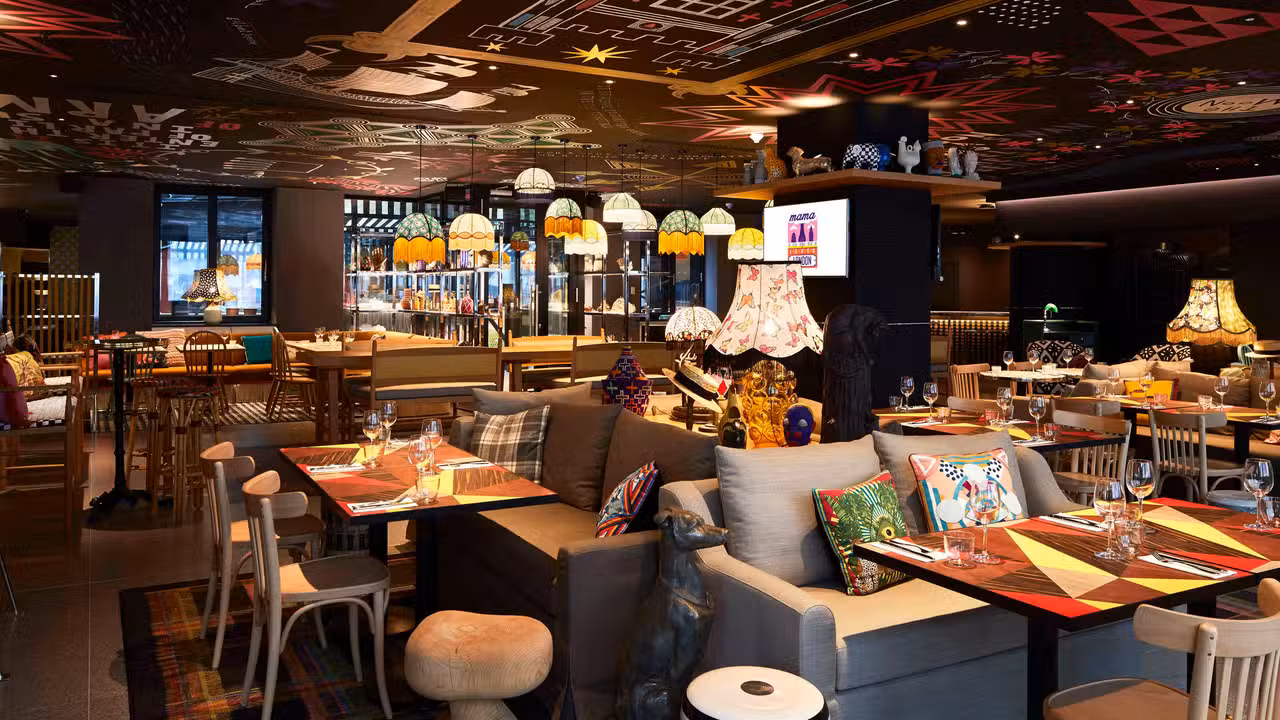 Mama Shelter Restaurant, London, Greater London