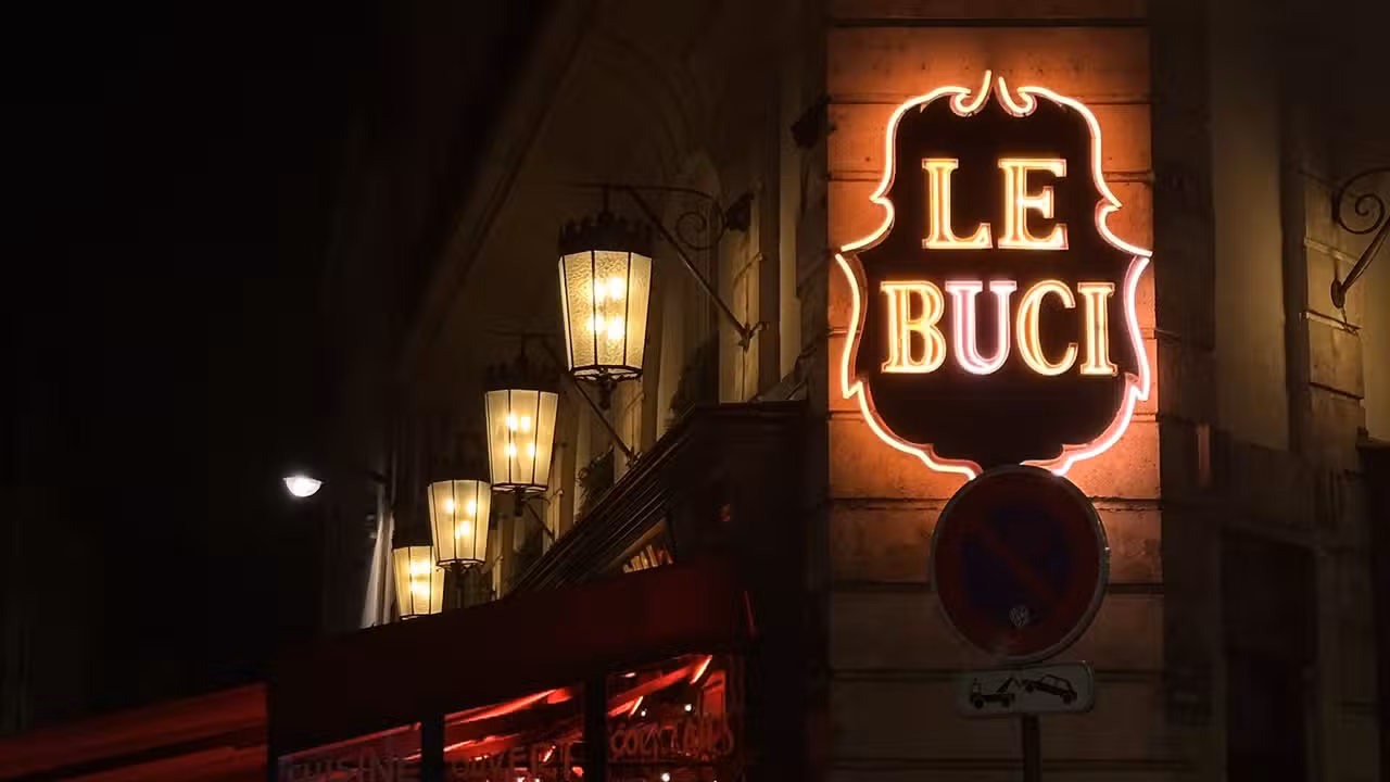 Exterior - Café Buci, Paris, Ile-de-France