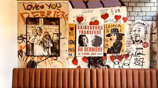 Una foto del restaurante Derrière