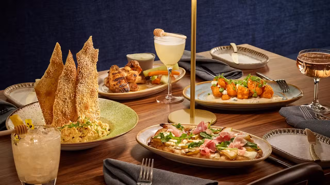 An assortment of Trademark small plates - Trademark, Alexandria, VA