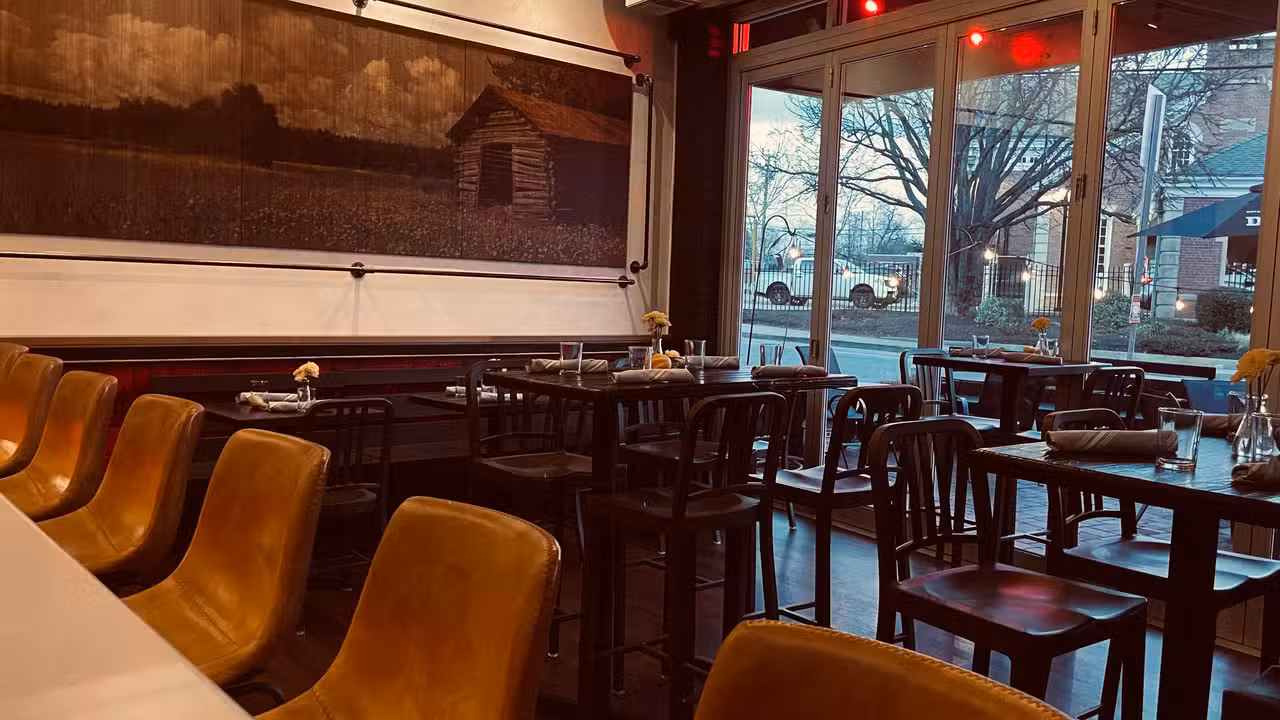 Comfortable bar and dining rooms - RyeBird, Fairfield, CT