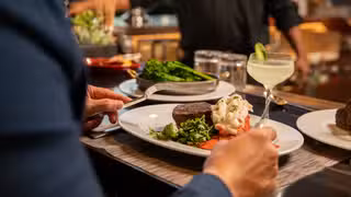 A photo of Admiral's Steak and Seafood restaurant