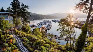 A photo of The Arbutus Room at Brentwood Bay Resort and Spa restaurant
