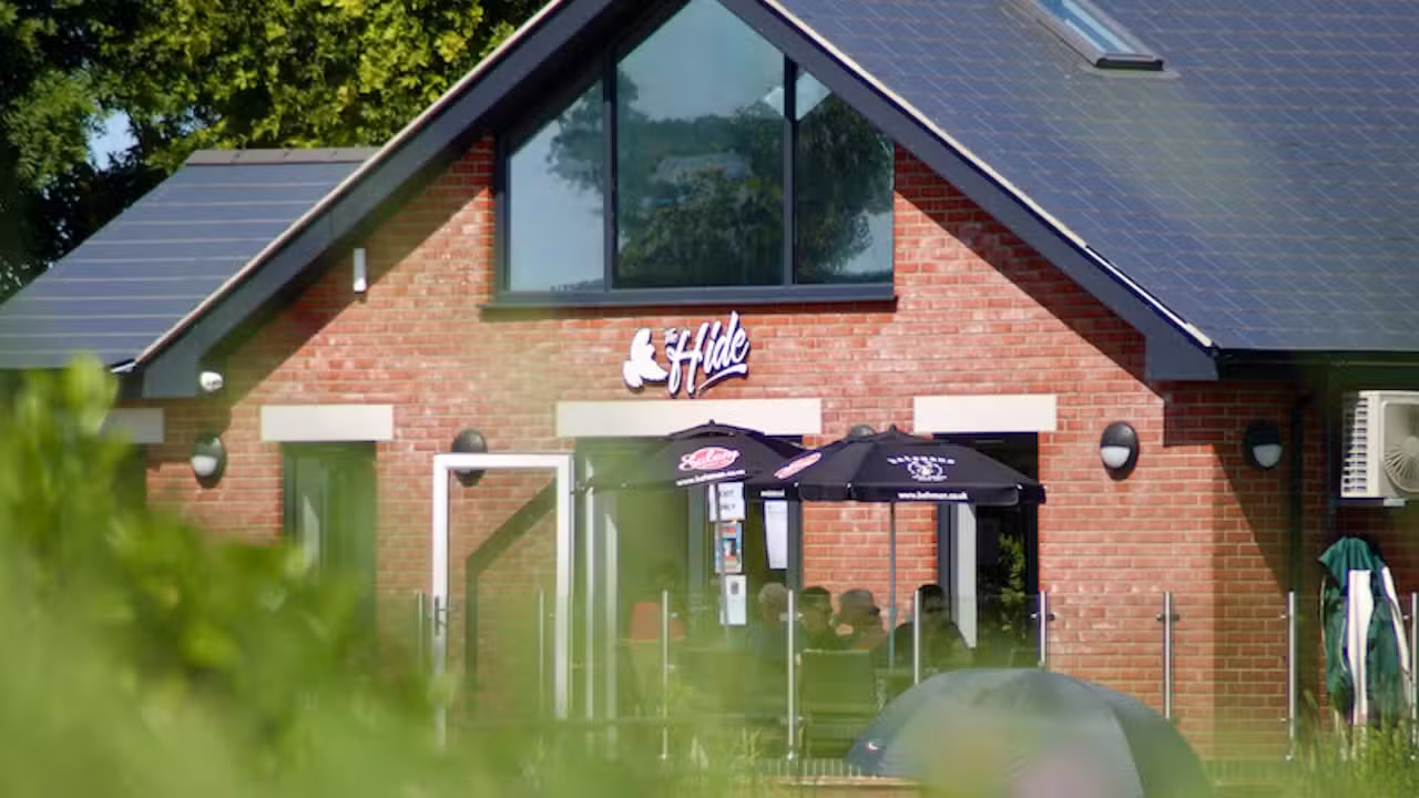 The Hide at Herons Mead, Skegness, Lincolnshire