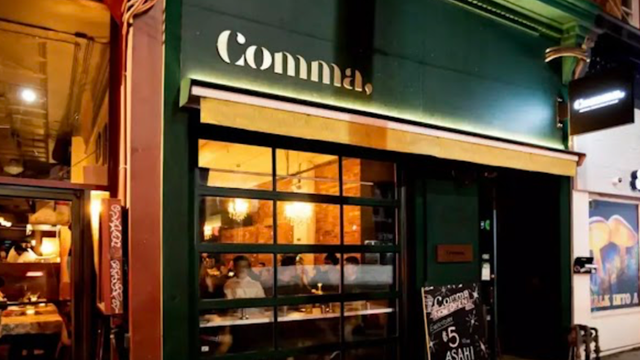 Comma — photo via OpenTable
