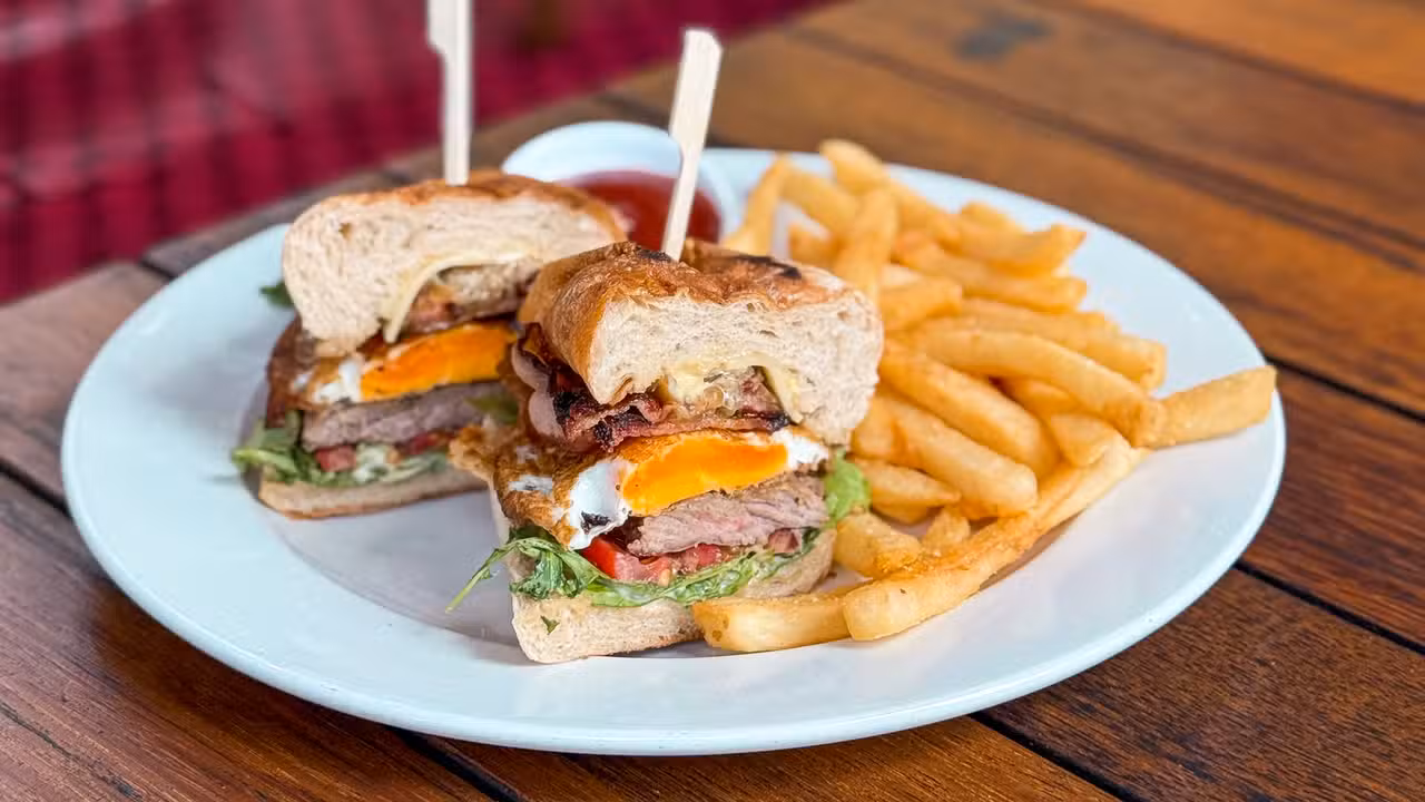 Steak Sandwich - The Nixon Hotel, Docklands, AU-VIC