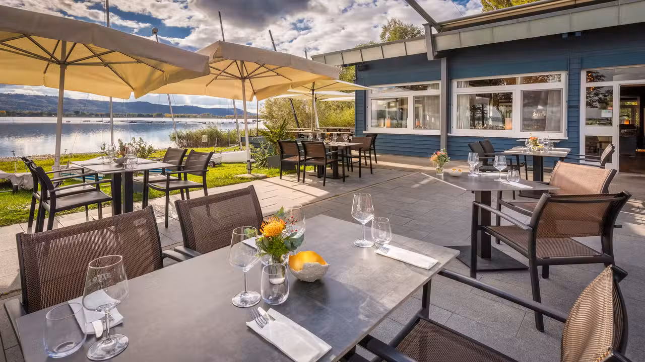 Außenbereich Steg 11 - Steg 11 - Das Restaurant am Bodensee, Radolfzell am Bodensee, BW