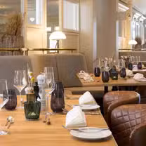 A photo of Restaurant Strandläufer - Vju Hotel restaurant