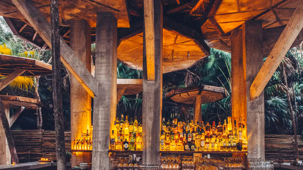 Wild Tulum outdoor dining under palm trees - Wild Tulum, Tulum, ROO