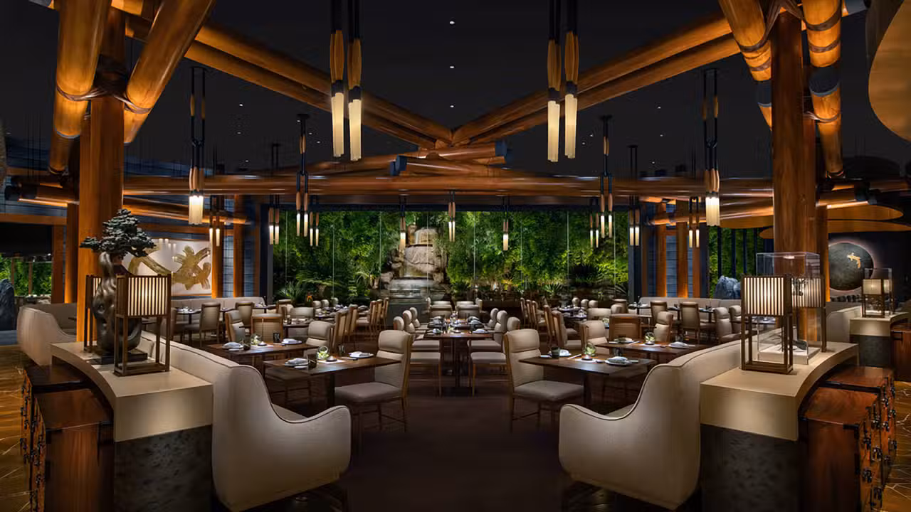 Dine amid exotic gardens and waterfalls at Mizumi - Mizumi - Wynn Las Vegas, Las Vegas, NV