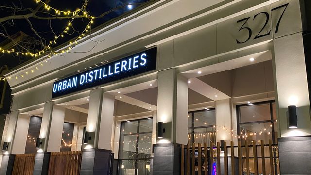 Urban Distilleries — photo via OpenTable