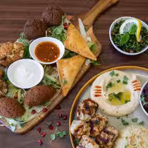 A photo of Dvine Mediterranean Experience - Corona The Crossing restaurant