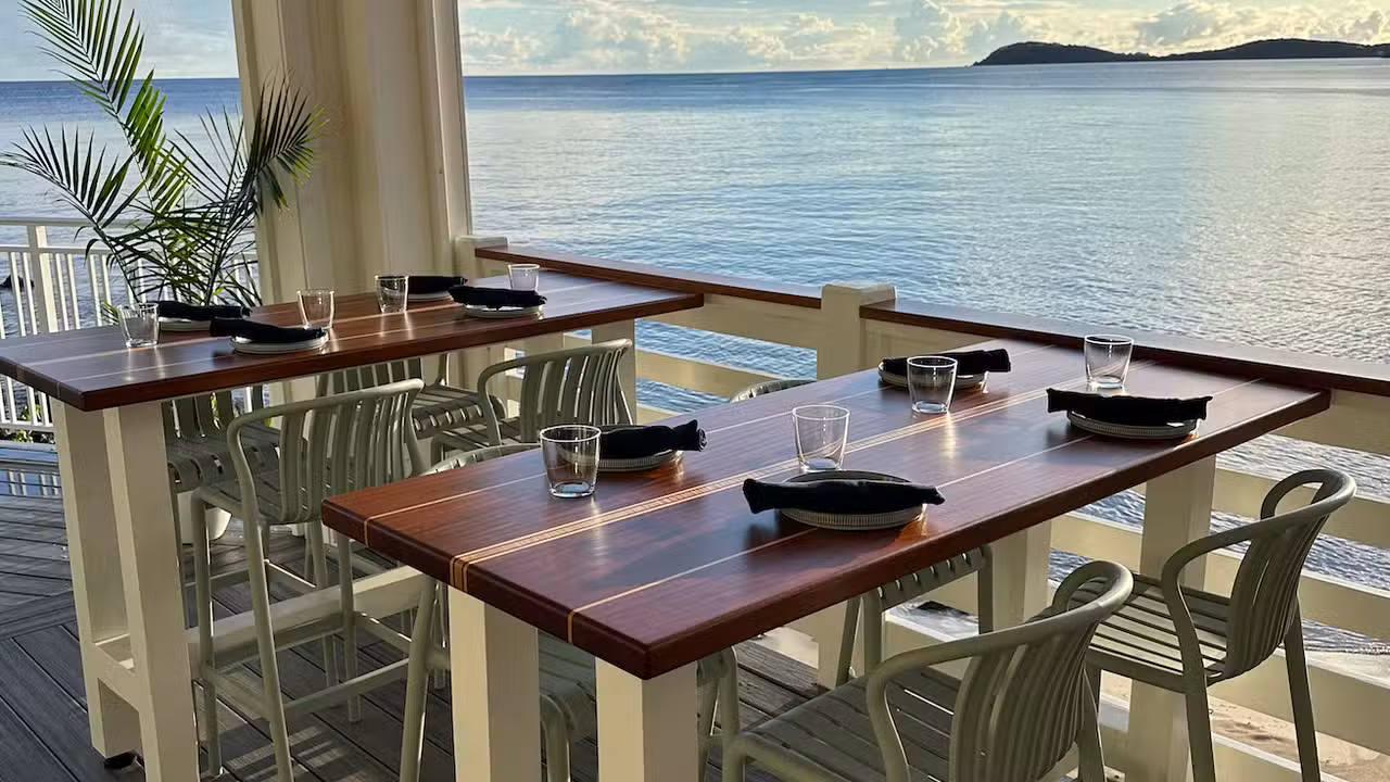 Ocean front dining room - The Longboard - St. Thomas, St. Thomas, VI