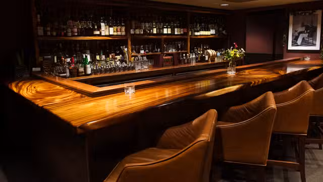 Een van Bar Leather Apron restaurant