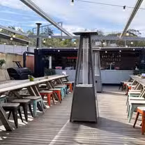 Una foto del restaurante The Train Yard
