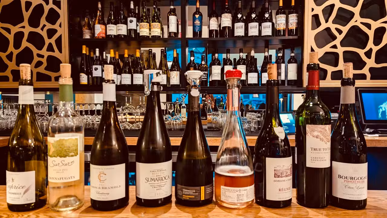 Our wine list comprised of int'l selected wines. - The Purple Tongue, New York, NY