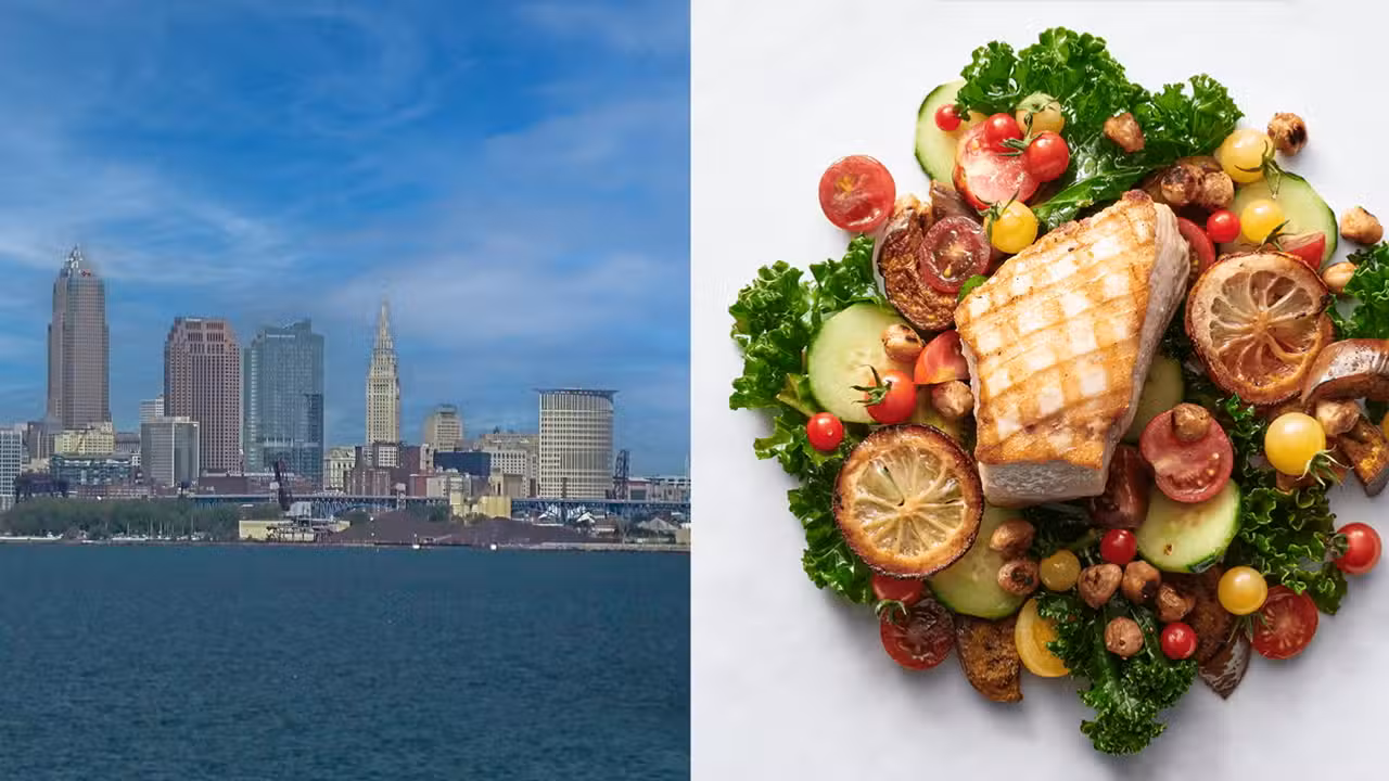 Cleveland's Best Seafood with a View - Pier W, Cleveland, OH