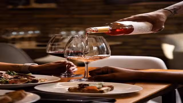 Een van Blend wine bar restaurant